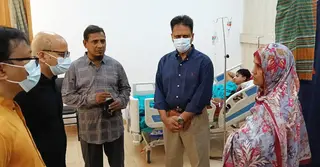 বুয়েট শিক্ষার্থী শাদিদের চিকিৎসার খোঁজ নিয়েছেন প্রধান উপদেষ্টার দুই প্রতিনিধি